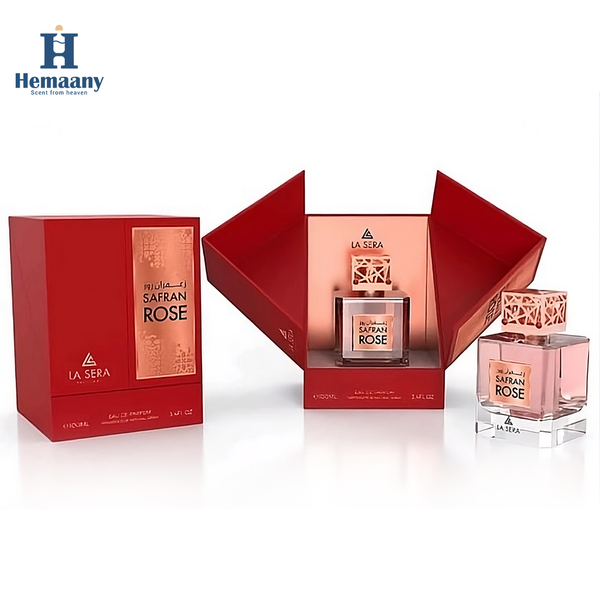 عطر زعفران روز من شركة لاسيرا حريمي 100مل